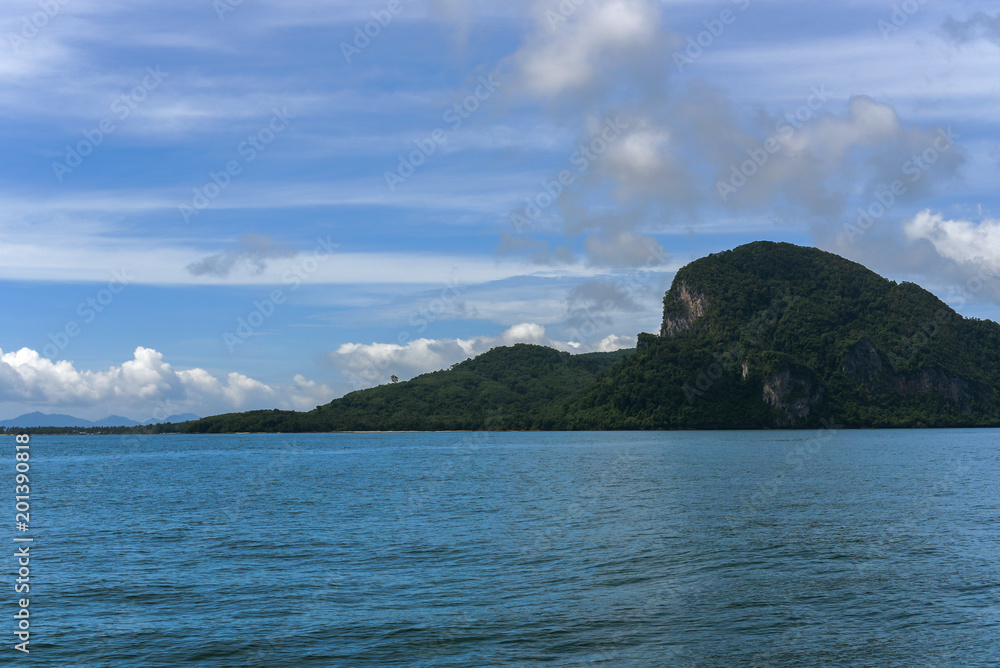 Landscape of Emerald Cave, Andaman Sea, Trang.Top Travel in Thailand. Landscape of Emerald Cave, Andaman Sea, Trang.Top Travel in Thailand.