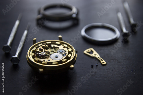 Mechanical watch repair