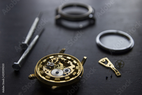 Mechanical watch repair