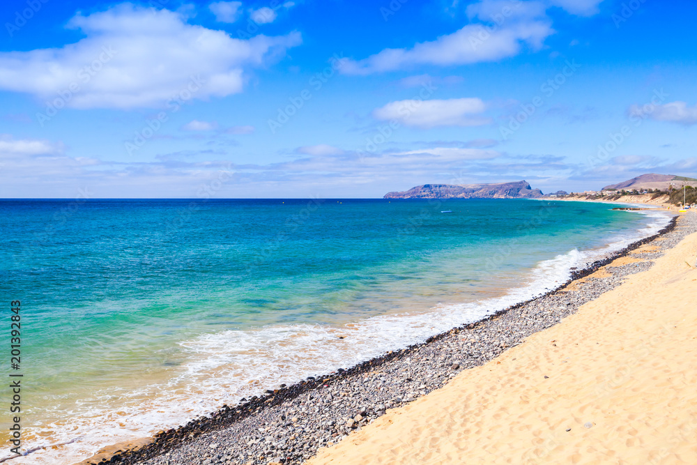 Fototapeta premium Vila Baleira beach. Coastal landscape