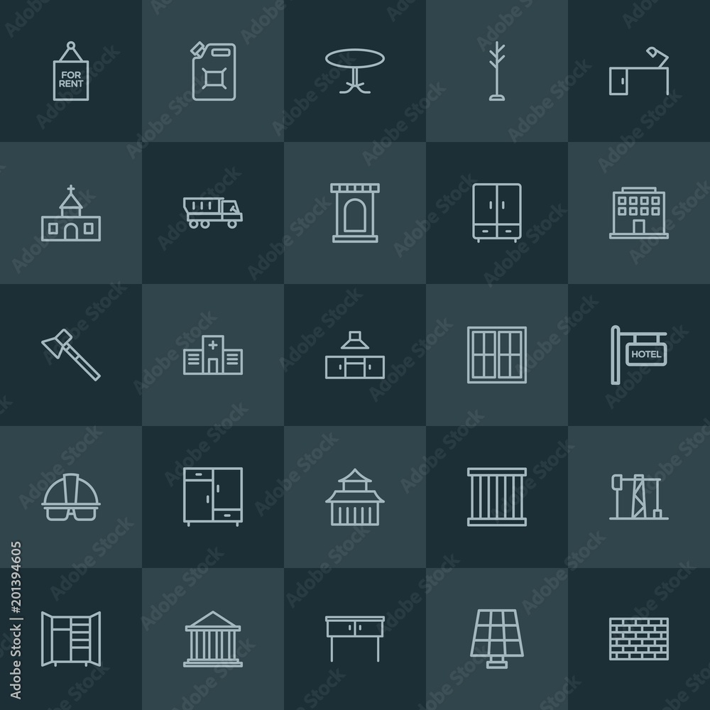 Modern Simple Set of industry, buildings, furniture Vector outline Icons. ..Contains such Icons as health, court, environment, interior and more on dark background. Fully Editable. Pixel Perfect. Modern Simple Set of industry, buildings, furniture Vector outline Icons. ..Contains such Icons as health, court, environment, interior and more on dark background. Fully Editable. Pixel Perfect.