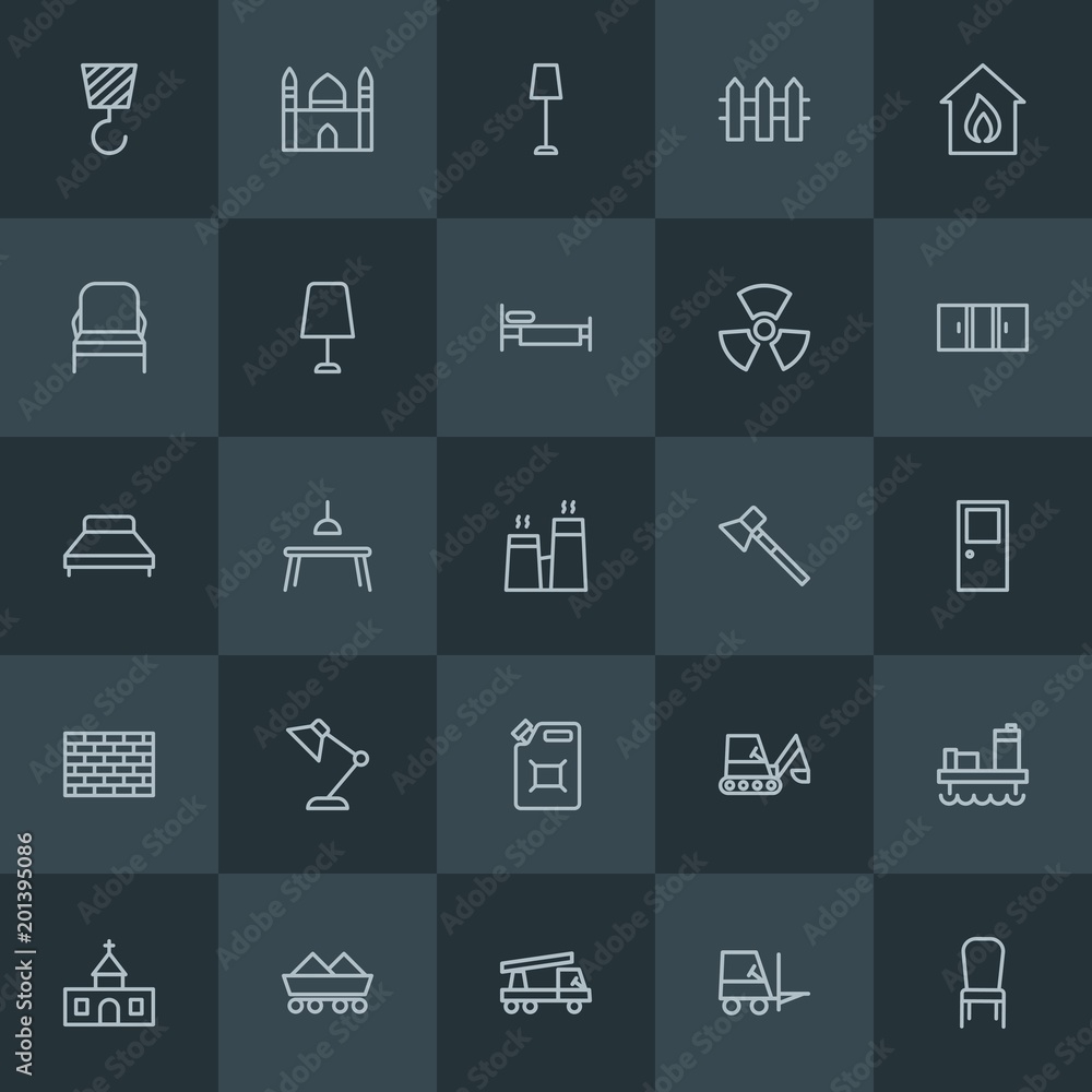 Modern Simple Set of industry, buildings, furniture Vector outline Icons. ..Contains such Icons as isolated, industrial, oil, muslim, dig and more on dark background. Fully Editable. Pixel Perfect. Modern Simple Set of industry, buildings, furniture Vector outline Icons. ..Contains such Icons as isolated, industrial, oil, muslim, dig and more on dark background. Fully Editable. Pixel Perfect.
