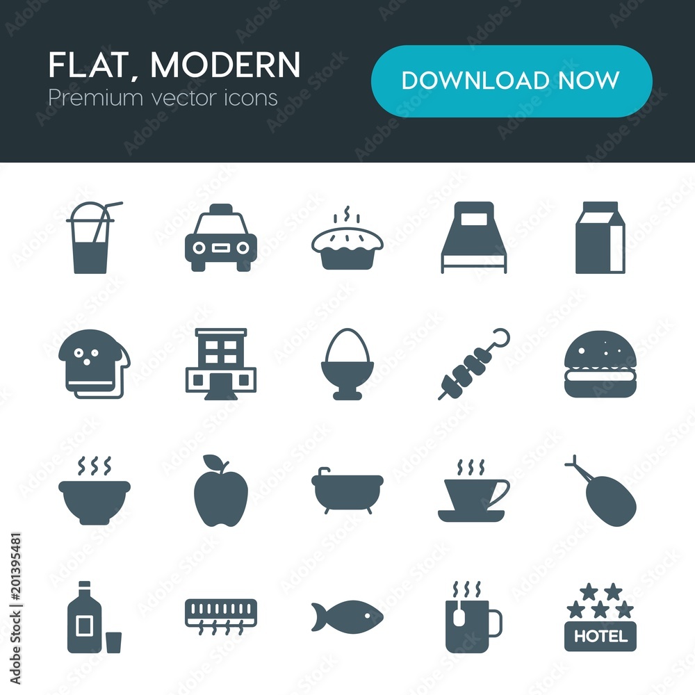 Modern Simple Set of food, hotel, drinks Vector fill Icons. ..Contains such Icons as nature, modern, green, drink, cup, bottle, ice and more on white background. Fully Editable. Pixel Perfect Modern Simple Set of food, hotel, drinks Vector fill Icons. ..Contains such Icons as nature, modern, green, drink, cup, bottle, ice and more on white background. Fully Editable. Pixel Perfect