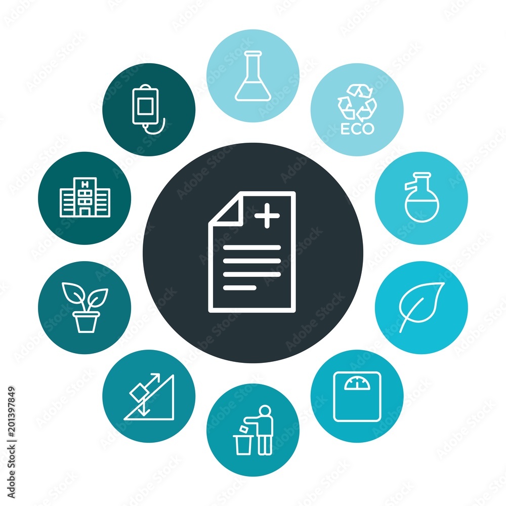 health, science, nature Infographic Colorful outline Icons Set. Contains such Icons as leaf, ecology, waste, isolated, floral, eco, donation, exterior and more. ..Fully Editable. Pixel Perfect health, science, nature Infographic Colorful outline Icons Set. Contains such Icons as leaf, ecology, waste, isolated, floral, eco, donation, exterior and more. ..Fully Editable. Pixel Perfect