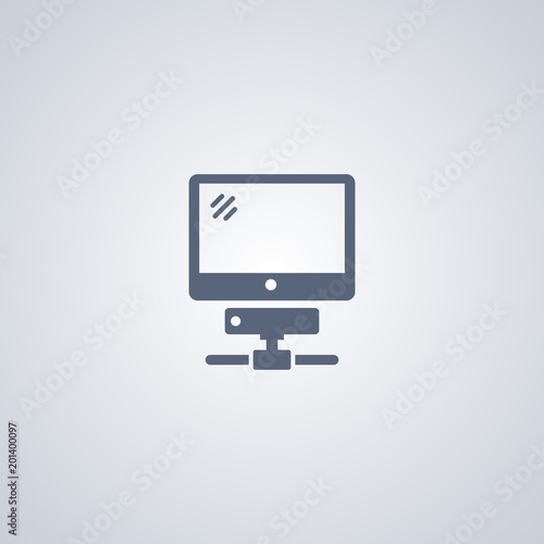 Computer communication icon
