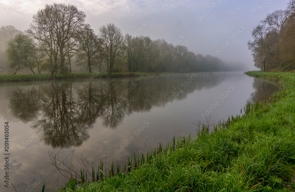 Obraz premium my favorite river the morning