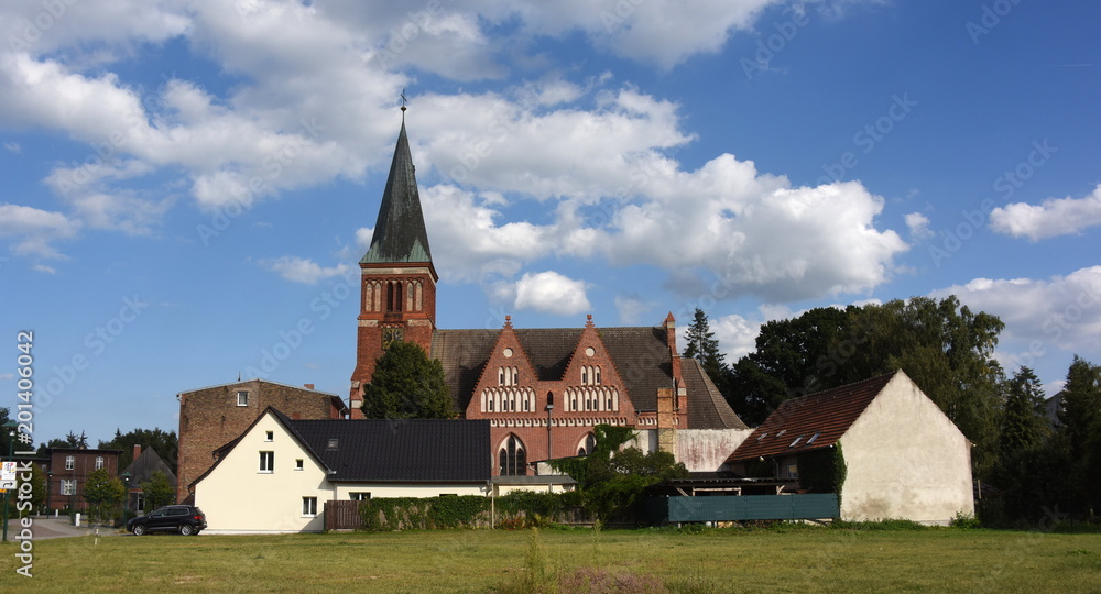 Eggesin, Kirche in der Stadtmitte