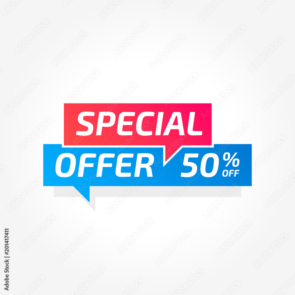 Special Offer 50% Off Commercial Tag