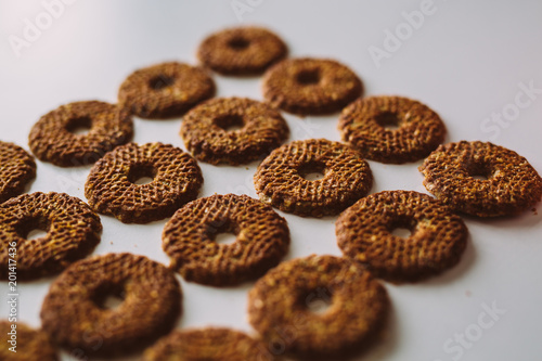 biscuits with sesame seeds