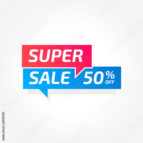 Super Sale 50% Off Commercial Tag