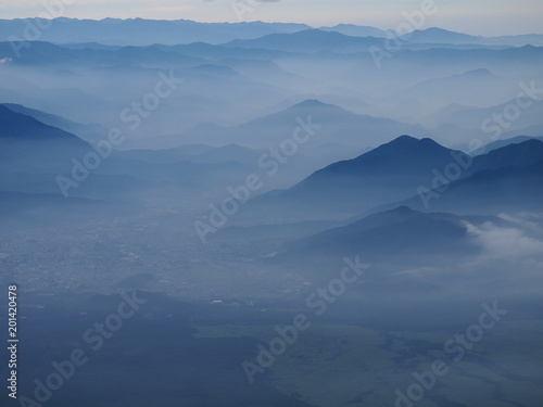 Scenery from Mt. Fuji