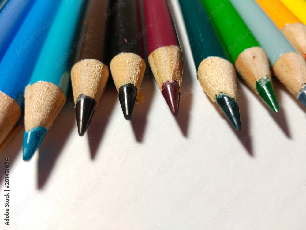 Hand Sharpened Colored Pencils Hand Sharpened Colored Pencils