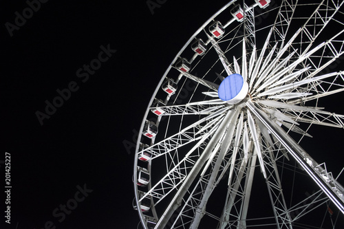 Cape Town Ferris Wheel Night View