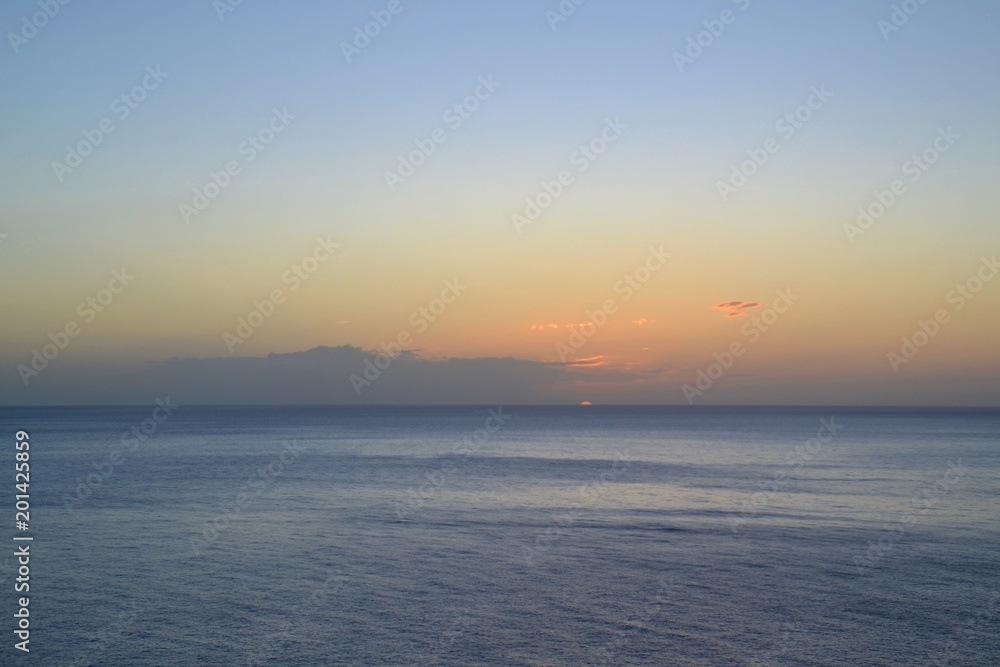 Fototapeta premium Sunset, Martinique