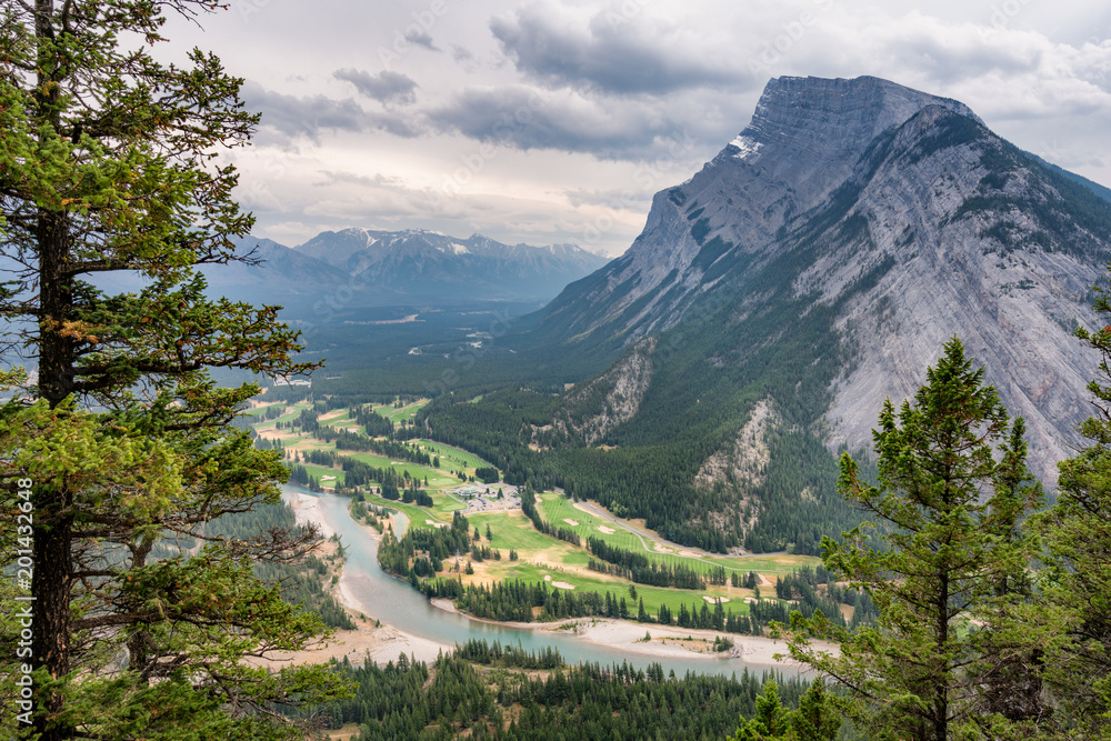 Banff Fairmont Springs Hotel Golf Course Stock Photo Adobe Stock