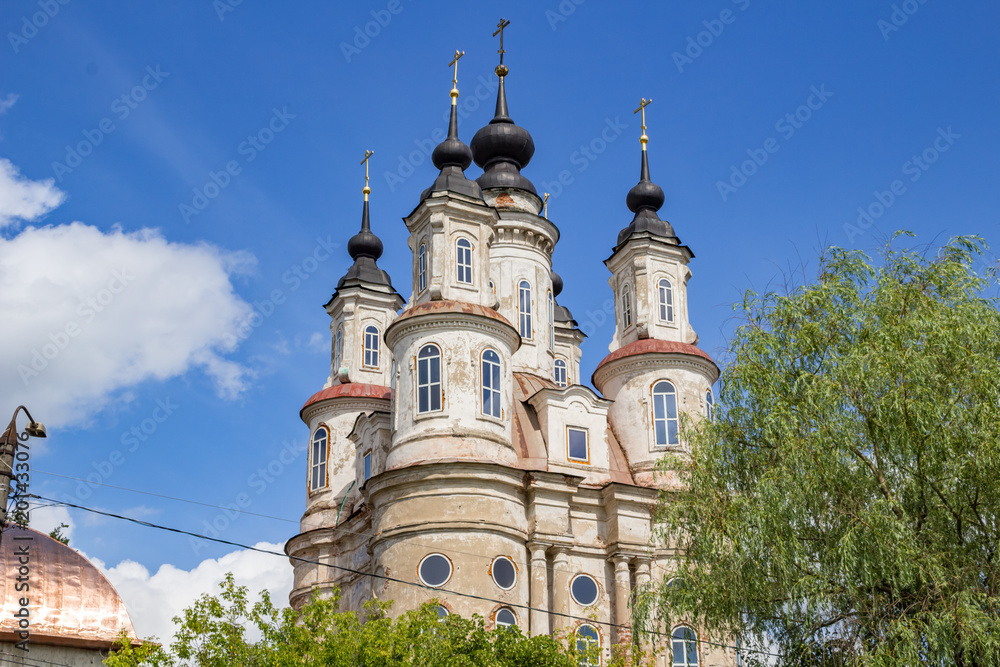 KALUGA, RUSSIA - AUGUST 2017: Church of Cosmas and Damian in Kaluga
