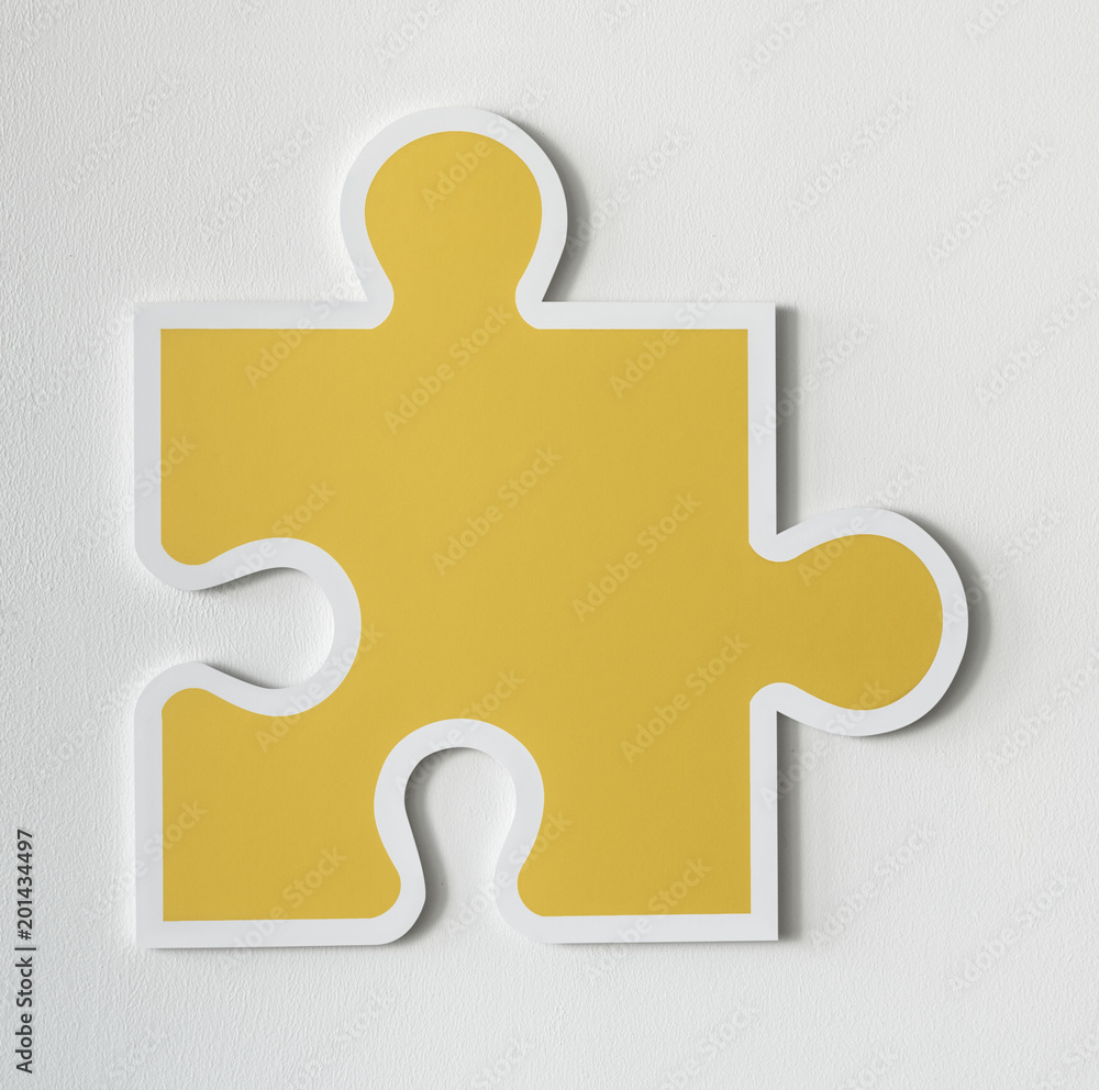 Jigsaw puzzle piece strategy icon Jigsaw puzzle piece strategy icon