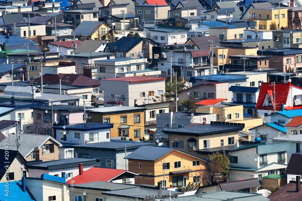 Fototapeta premium 住宅街