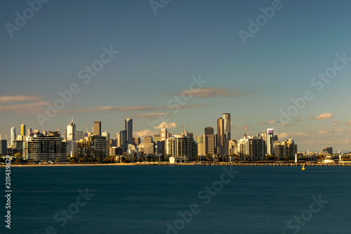 View of Melbourne Skyline from Sandridge Lookout © Christopher Ingham