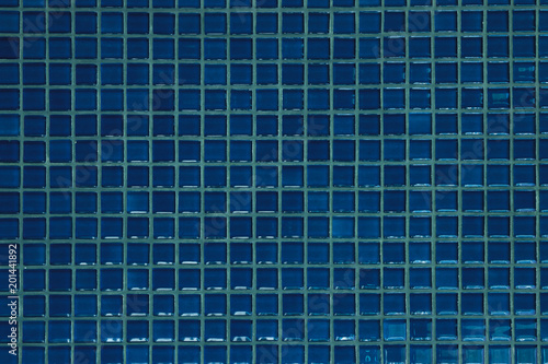 White and Blue the tile wall high resolution real photo or brick seamless and texture interior background.