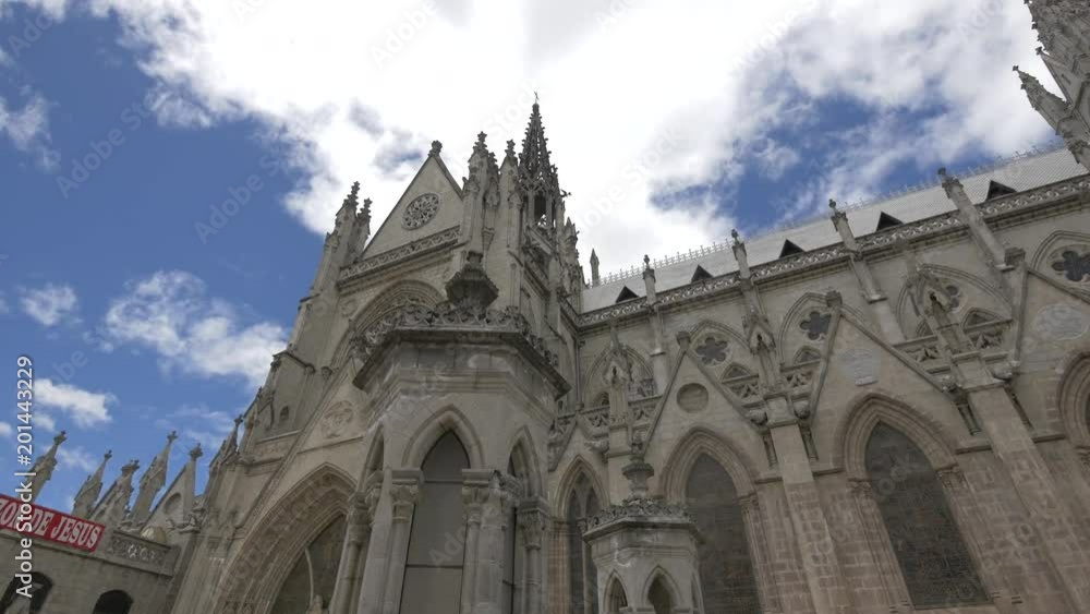 The Basilica of the National Vow in Quito The Basilica of the National Vow in Quito