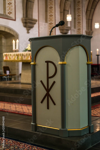 Wallpaper Mural Rieden Germany 15.04.2018 The interior of a simple church with empty seat rows and beautiful old ceiling Torontodigital.ca