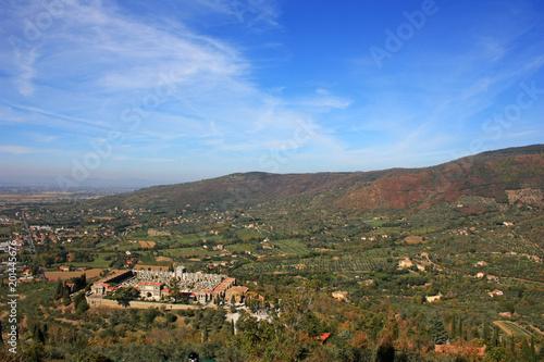 Valley in Tuscany, Italy