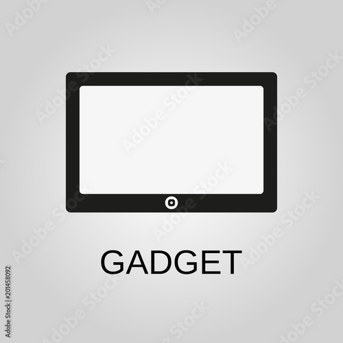 Gadget icon. Gadget symbol. Flat design. Stock - Vector illustration