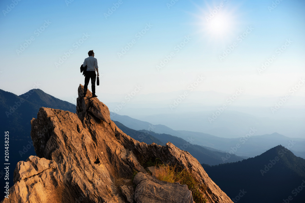 © 24Novembers - businessman looking forwards. © 24Novembers - businessman looking forwards.