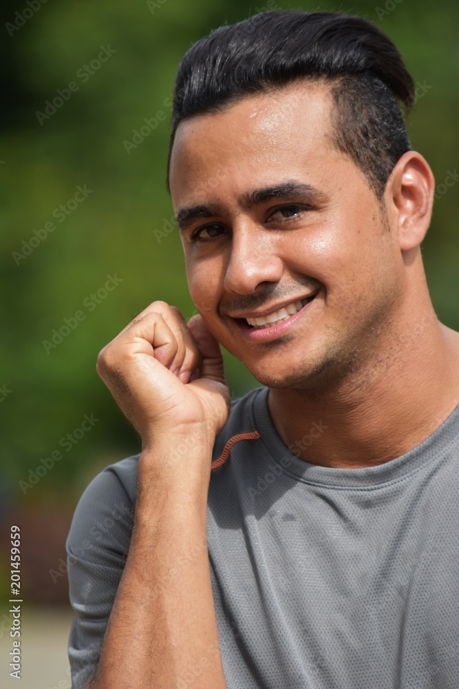 Happy Athlete Person Happy Athlete Person