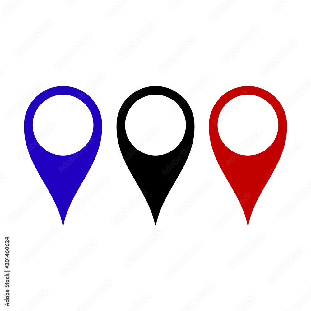 marker map pin icon marker map pin icon