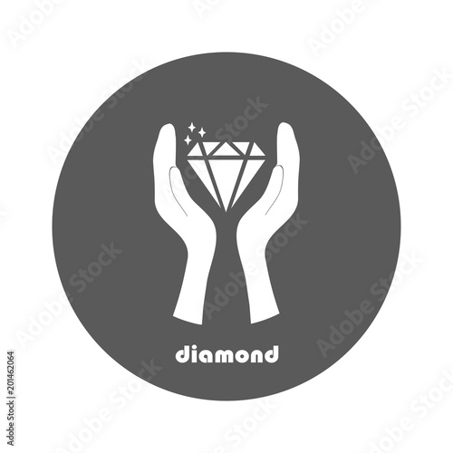Save diamond sign icon 1