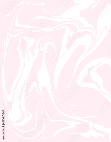 Pale pink vector marbled background.