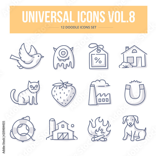 Universal Doodle Icons vol.8