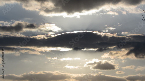 sun fron cloud