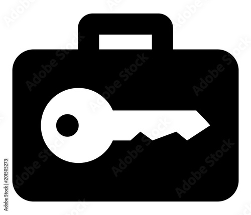 Luggage storage icon