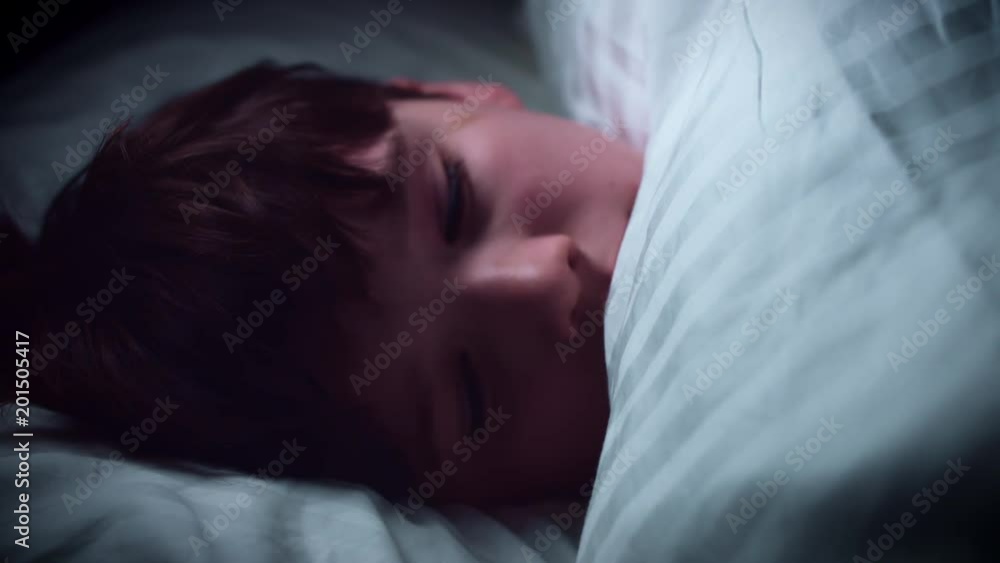 4k Child Sleeping and Having Nightmare 4k Child Sleeping and Having Nightmare