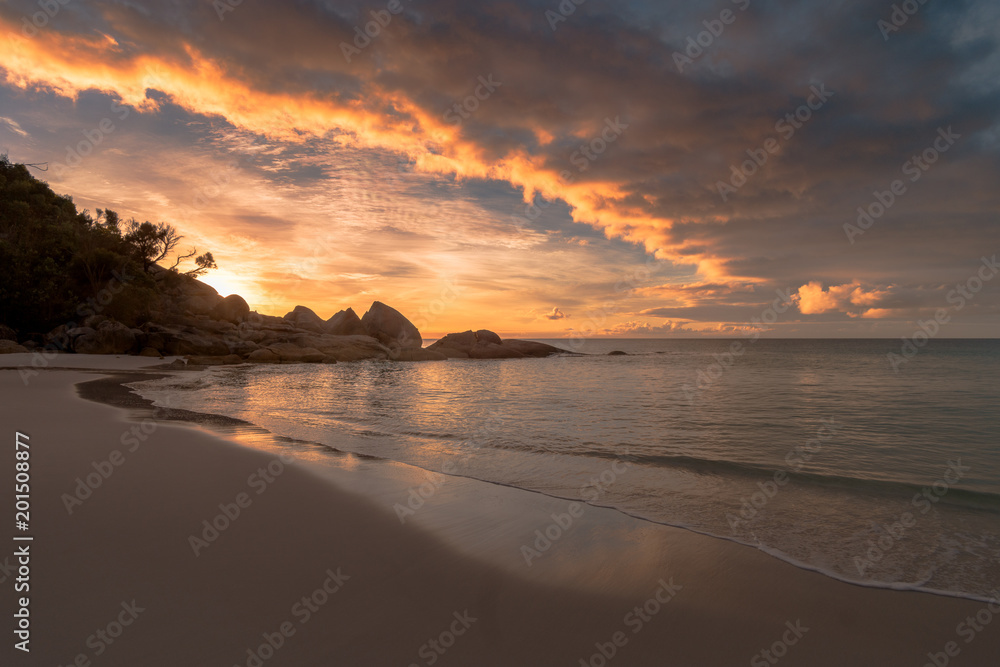 Fototapeta premium White sand beach in the Wilsons Promontory