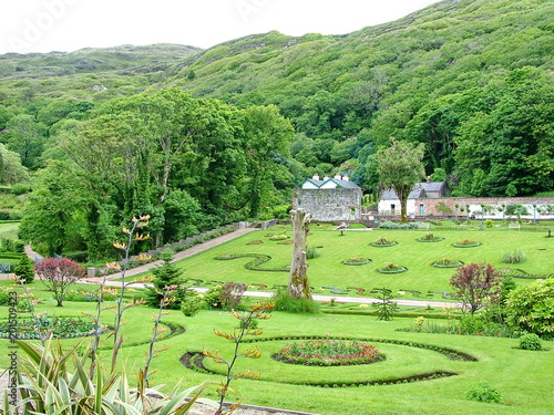 Fotografia Victorian Walled Garden of Kylemore, Ireland