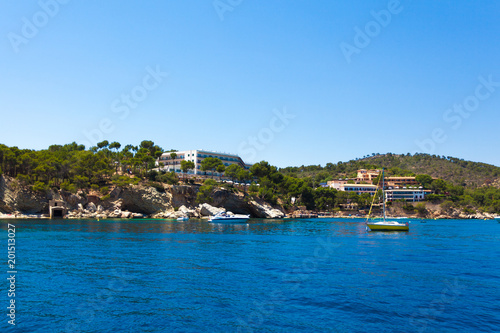 Island scenery, seascape Majorca Spain, beautiful panorama © EwaStudio