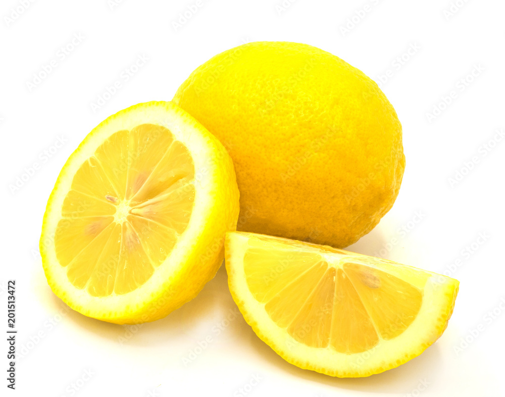 fresh organic heap of cut yellow lemon isolated on white background, slices, the taste is sour and sweet , from the garden, cooking, good health, can make smoothie in summer with front view fresh organic heap of cut yellow lemon isolated on white background, slices, the taste is sour and sweet , from the garden, cooking, good health, can make smoothie in summer with front view