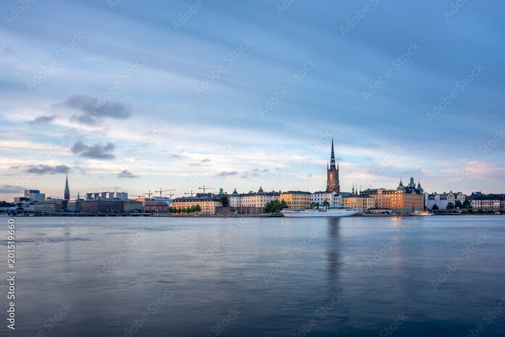 View on the Gamla Stan in Stockholm, Sweden.