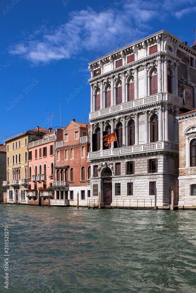 Palaces on Grand Canal, Venice, Italy