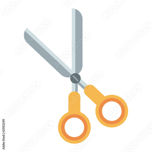 Scissor isolated symbol vector illustration graphic design