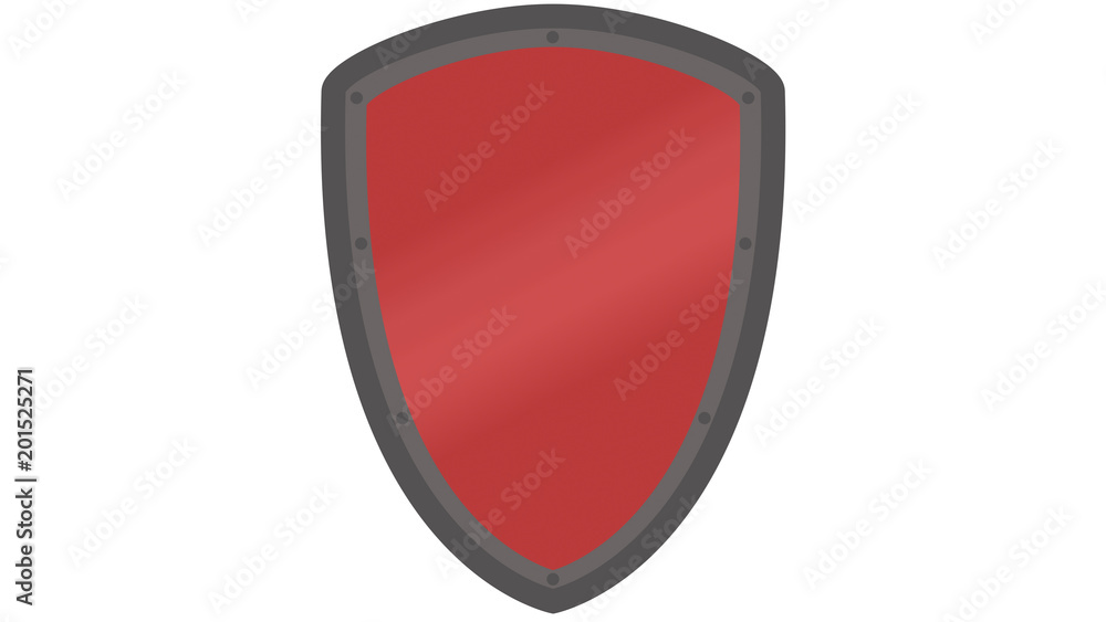 custom made wallpaper toronto digitalShield icon logo, safety and security concept red