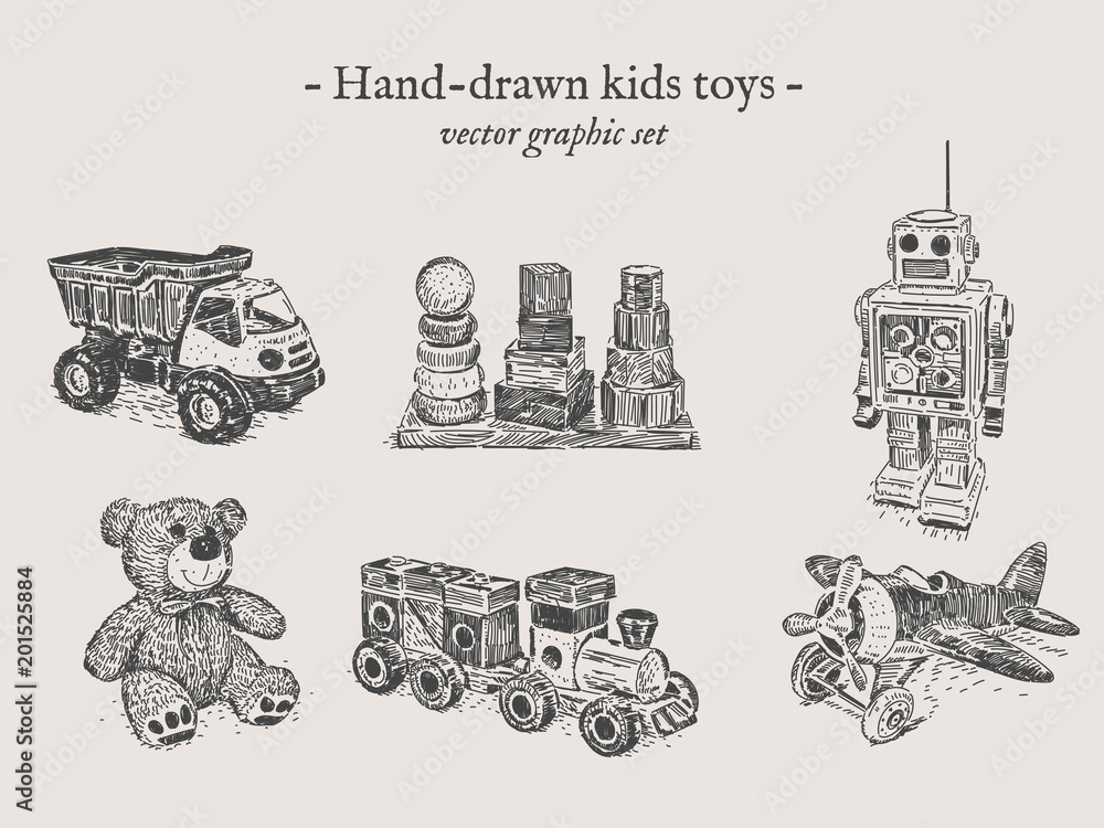 Toys hand-drawing set