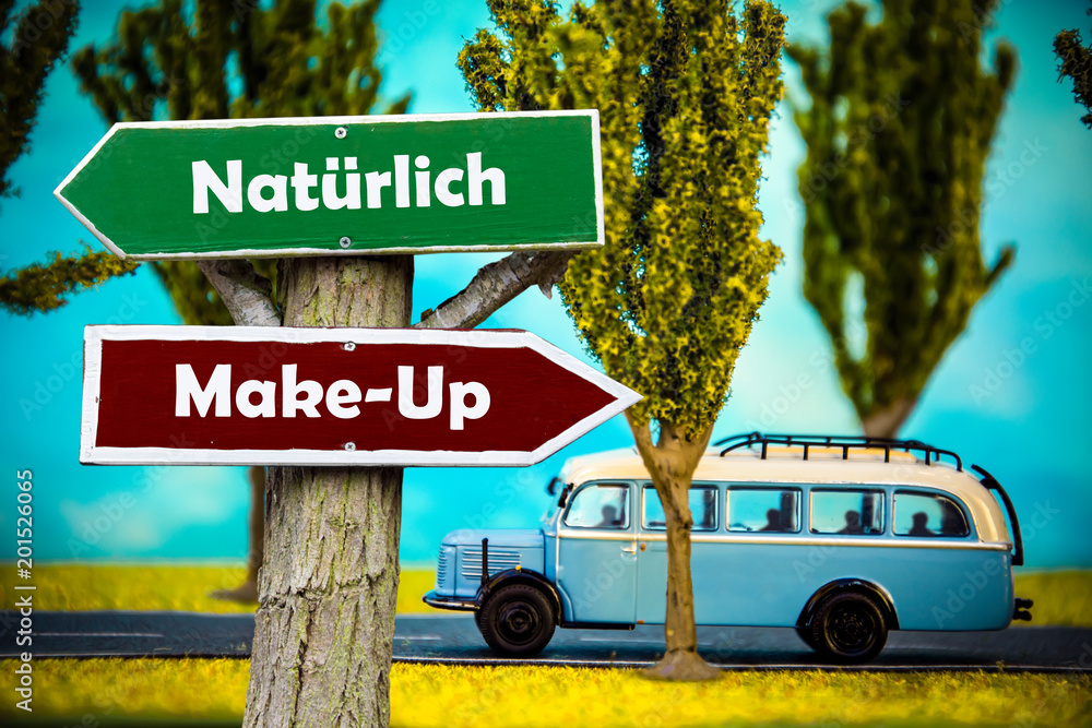 Fototapeta premium Schild 308 - Natürlich
