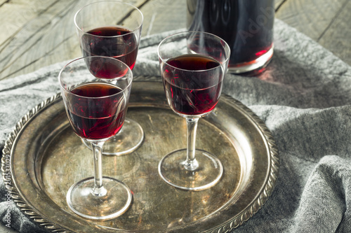 Canvas Print Sweet Port Dessert Wine