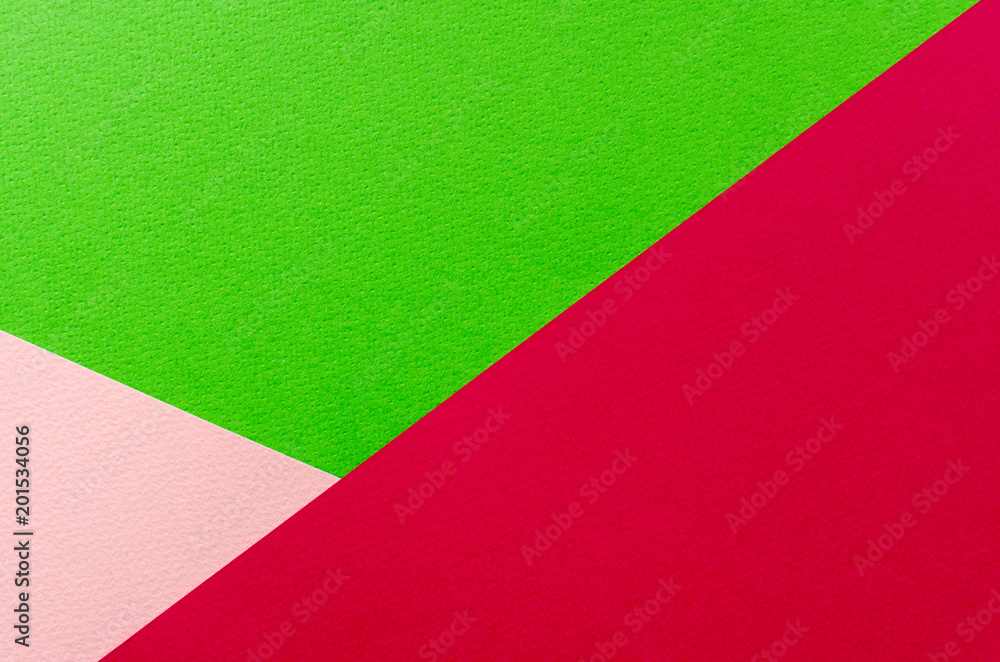 Colored geometric pink and green paper texture background. Colored geometric pink and green paper texture background.