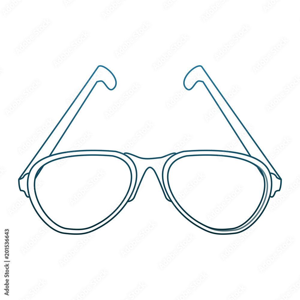 Glasses accesory isolated vector illustration graphic design Glasses accesory isolated vector illustration graphic design